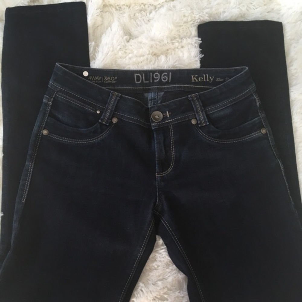 DL1961 Kelly Straight leg Dark Wash
